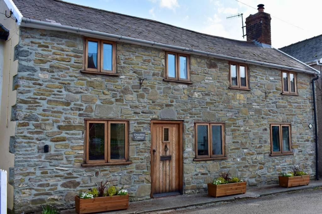 Cross Keys Cottage Holiday Let Bishop's Castle Exterior foto